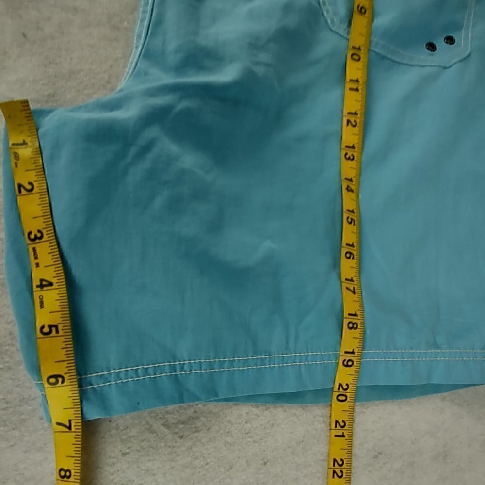 Chaps Men’s 3 Pocket Drawstring Blue Swim, Casual, Shorts, Trunks Size XXL - Picture 8 of 10
